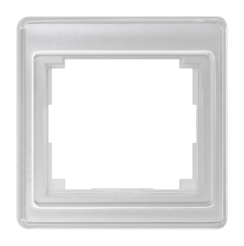 Рамка 1 пост JUNG SL 500, серебристый