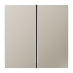 JUNG KNX LS 990 Edelstahl Комплект накладок, 1гр